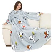 Coperta con le maniche kanguru