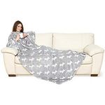 Coperta con maniche in pile