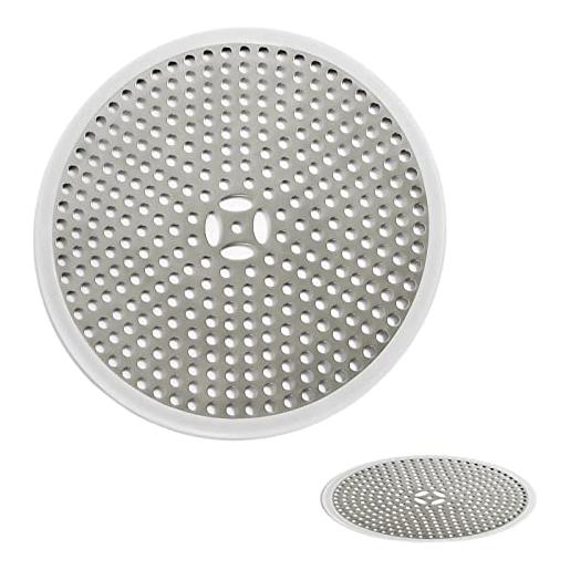 lasuroa 20pz Copridoccia per Vasca Idromassaggio, 5 Misure Tappi Doccia Silicone per Vasca Impermeabili Cappucci Bianchi Fori Inserti Riutilizzabili & Resistenti Calore