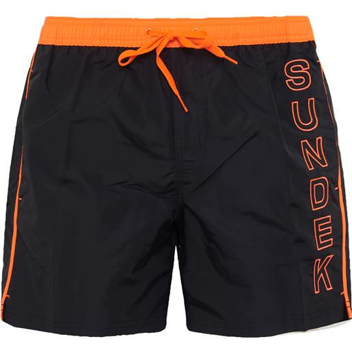 Sundek COSTUME DA BAGNO CORTO VITA FISSA ICONIC TAFFETA m502bdta100