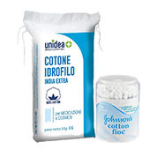 Cotone idrofilo e cotton fioc