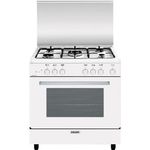 Cucina a gas con forno a gas 80x50