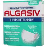 Cuscinetti adesivi per dentiera superiore