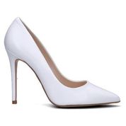 Decollete bianche donna