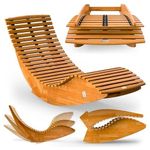 Dondoli in legno per giardino