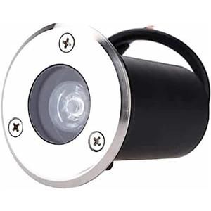 SSC-Luxon MADON 3 Faretti LED Da Incasso A Pavimento Per Esterni - Rettangolari, IP67, Con 3 LED GU10, 3W, Luce Bianca Neutra, 230V, Dimmerabili