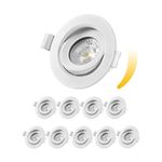 Faretti incasso led orientabili da interno