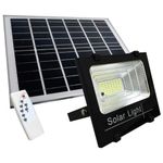 Faro a led con pannello solare 1000w
