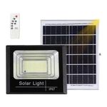 Faro a led con pannello solare 500w