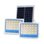 Faro led con pannello solare 200w
