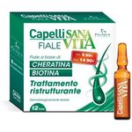 Fiale di cheratina per capelli