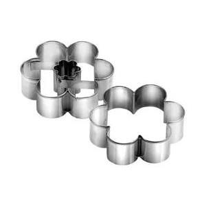 11 pezzi/set formine per biscotti rotonde in acciaio