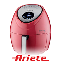 Ariete 4616 Airy Fryer Digital, Friggitrice ad Aria Digitale, Capacità 2,6  L, 1300 W, Time '60 minuti, 7 programmi, Bianco