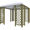 Gazebo legno esterno