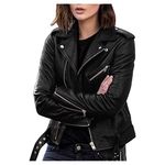 Giacca ecopelle taglie forti donna