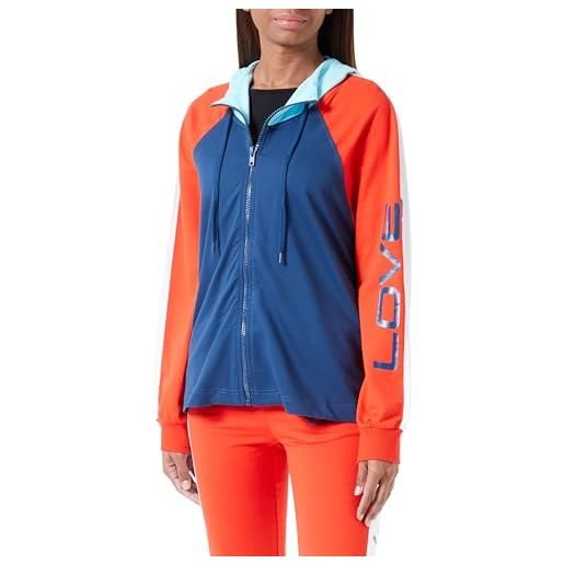 Felpa Con Cappuccio E Cerniera Oversize Donna - Giacca Lunga Morbida Con Tasche, Autunno/Inverno - 5