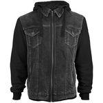 Giacca jeans moto