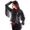 Giacca pelle nera donna