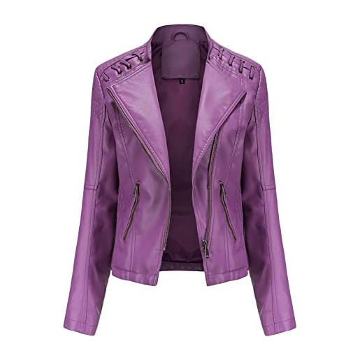 Piumino Estivo Giubbotto Primaverile Donna Slim Fit Giacca