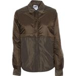 Giacca verde militare donna