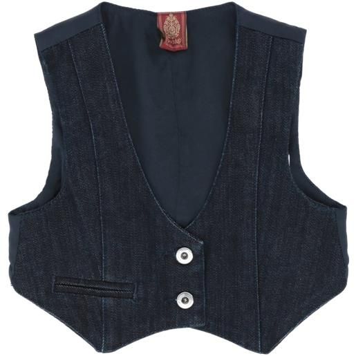 Gilet bambina jeans