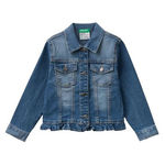 Giubbotto jeans bambina