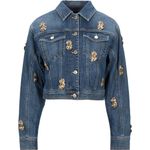 Giubbotto jeans donna con strass
