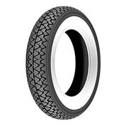 Gomme moto fascia bianca