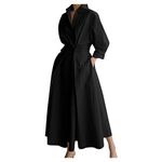 Gonna lunga nera elegante