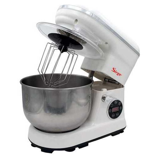Impastatrice Automatica 7L Con Fermentazione A 45°C – Motore In Rame 250W, Timer 1-40 Min, Riposo 1-120 Min, Acciaio Inox