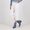 Jeans bianchi donna vita alta
