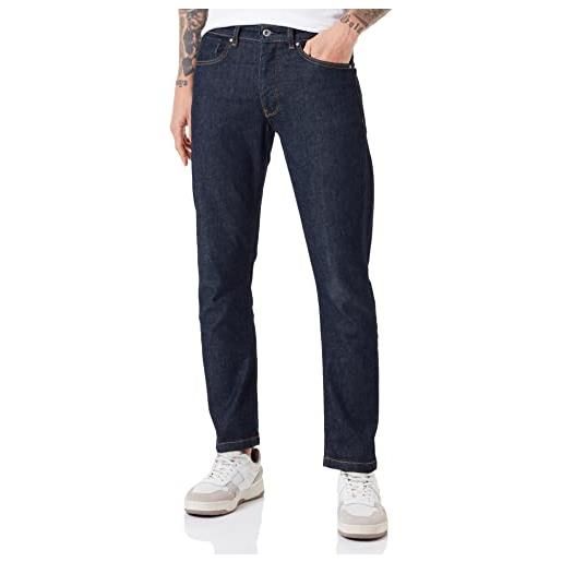 Jeans Replay Anbass Slim Fit Uomo - Tessuto Con Power Stretch (85% Cotone, 10% Poliestere, 5% Elastan), Cavallo 32 Pollici | Comodi Ed Elasticizzati