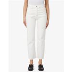 Jeans donna vita alta gamba dritta