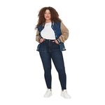 Jeans skinny donna vita alta
