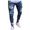 Jeans skinny uomo strappati