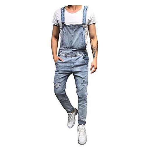 Jeans Strappati Estivi per Uomo Cargo alla Moda - Pantaloni