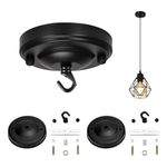 Lampadario con gancio da interno