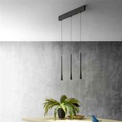 Lampadario lineare da interno