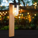 Lampioni da giardino con presa elettrica