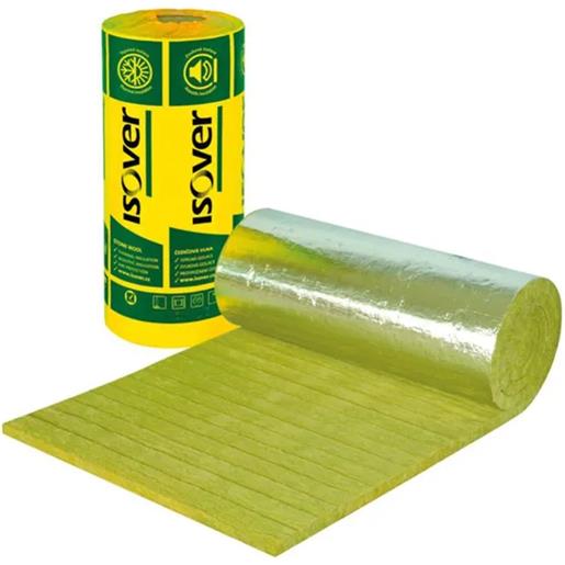 Coppelle Isolanti Lana Di Roccia - Per Canne Fumarie ø 80 Mm - Lunghezza 1 M - Con Alluminio - Foto 6