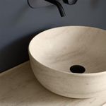 Lavabo in travertino