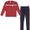 Leggings bambina rossi