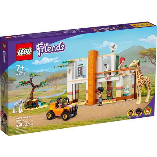 LEGO 41738 Friends Bici di Soccorso dei Cani, Giochi per Bambini per la  Cura degli Animali Domestici con Animale Giocattolo e 2