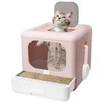 Lettiera per gatti chiusa antiodore