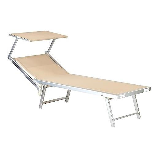 Lettino Sdraio Da Terrazzo Leroy Merlin Alluminio Anodizzato