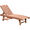Lettino prendisole legno
