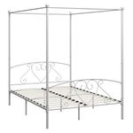 Letto baldacchino legno