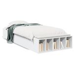 Letto contenitore bianco