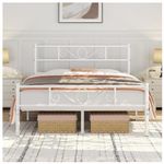 Letto ferro battuto bianco