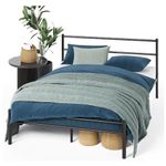 Letto matrimoniale nero